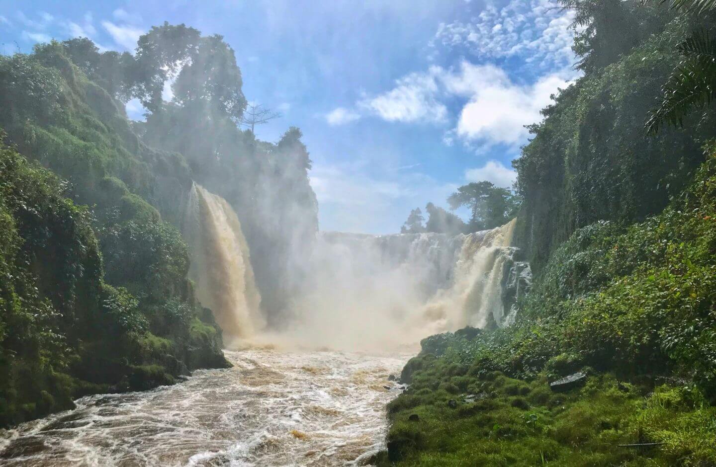 Kongou Falls Gabon (copyright Stuart)