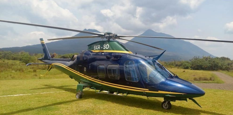 Helicopter transfers within Rwanda, RwandAir